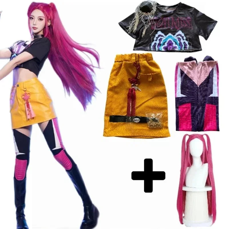 Girls Cosplay Costume Set for Group Role Play Halloween Carnival Party