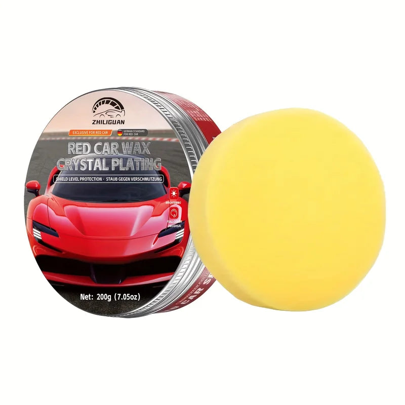 Car Wax Set for Exterior Shine & Scratch Protection - Fast UV & Easy Use