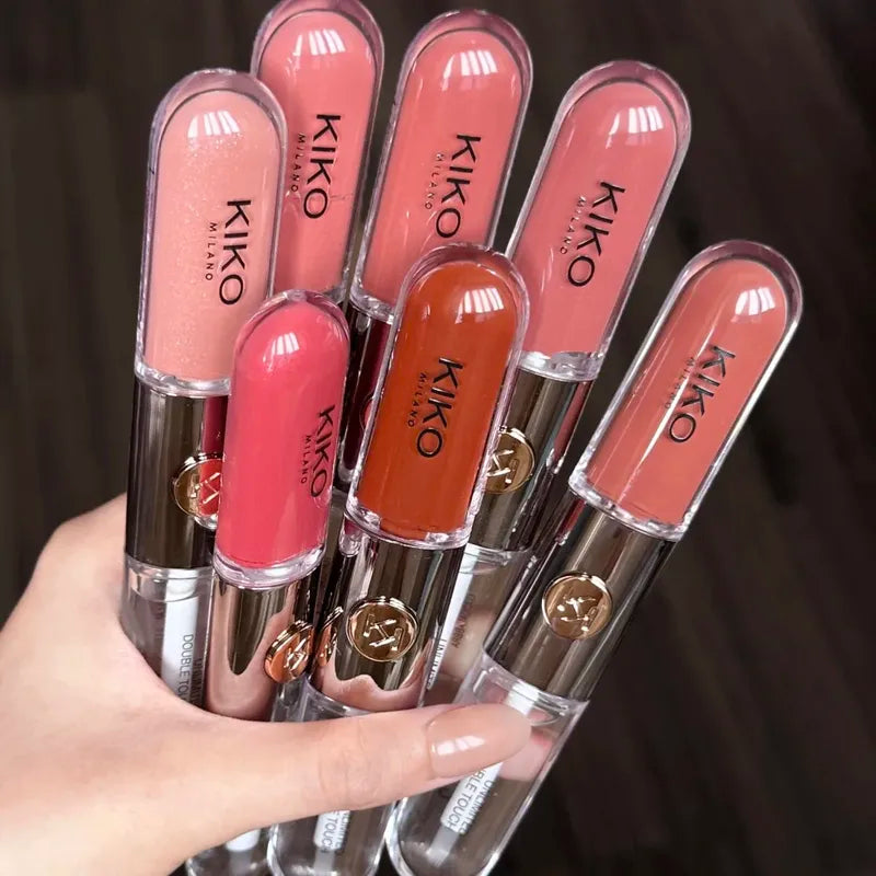 Double Headed Lipstick Set - Matte Waterproof Long Lasting Lip Makeup for Women