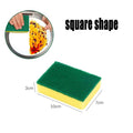 Kitchen Dishwashing Sponge Set - Absorbent Scouring Pads for Pots and Household Cleaning