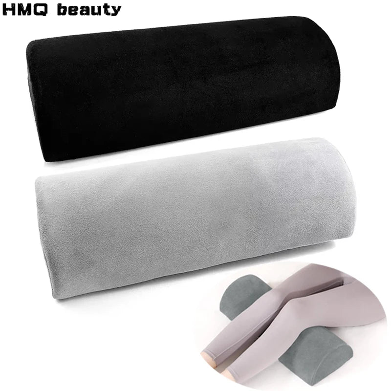 Half Moon Bolster Pillow for Legs and Neck Support - Memory Foam Salon & Grafting