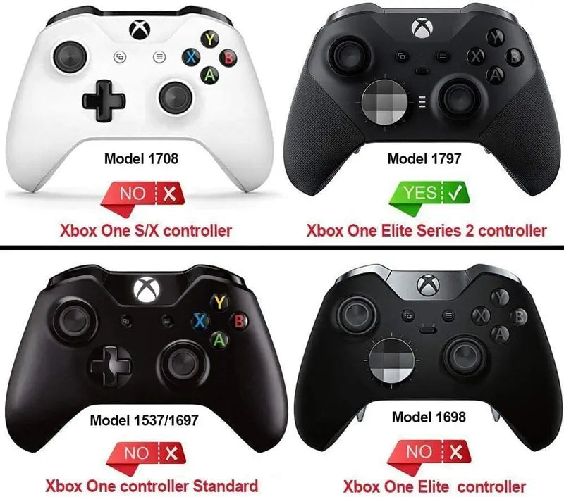 Metal Pad Kit for Xbox Elite Series 2 Controller - Improve Back Paddle Precision