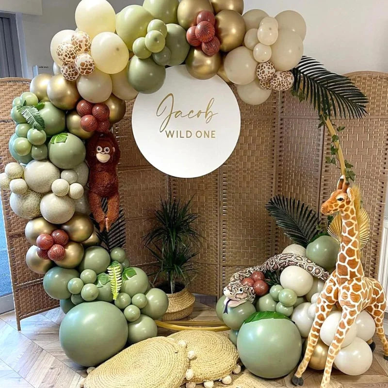 12 Inch Olive Green Latex Balloons for Wedding Birthday Baby Shower Party Decorations