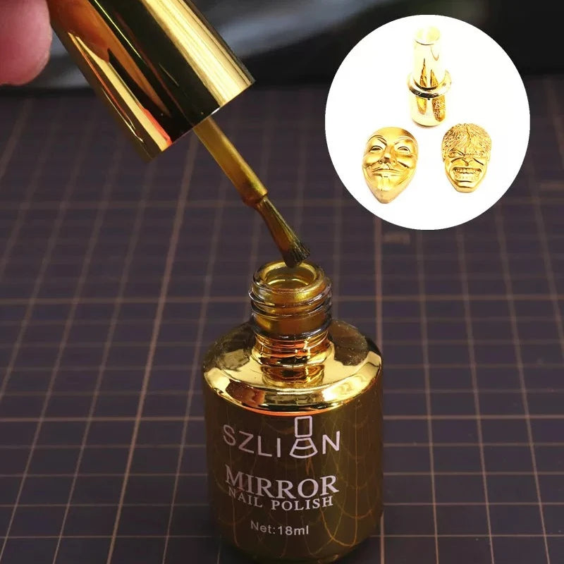18ML Metallic Paint Oil-Based Pigment for Light Clay Crafts & Sculpting