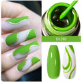 5ml Nail Art Gel Polish with Ultra-Fine Brush for French & Stripe Design