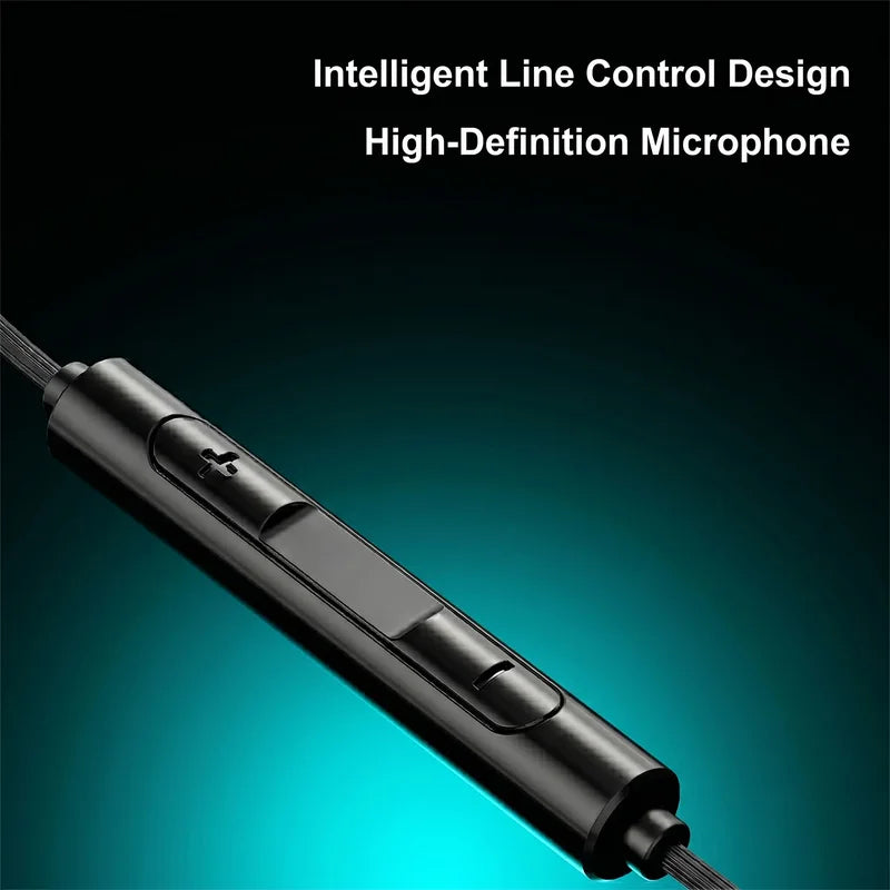 Wired Noise Reduction In-Ear Headphones with HD Mic for Smartphone and Tablet