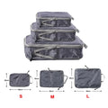 Foldable Compressible Packing Cubes Waterproof Travel Storage Bag Suitcase Organizer
