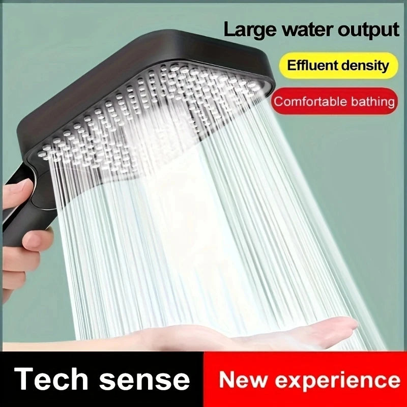 High Pressure Adjustable Shower Head 3 Modes Water Saving Bathroom Faucet Nozzle