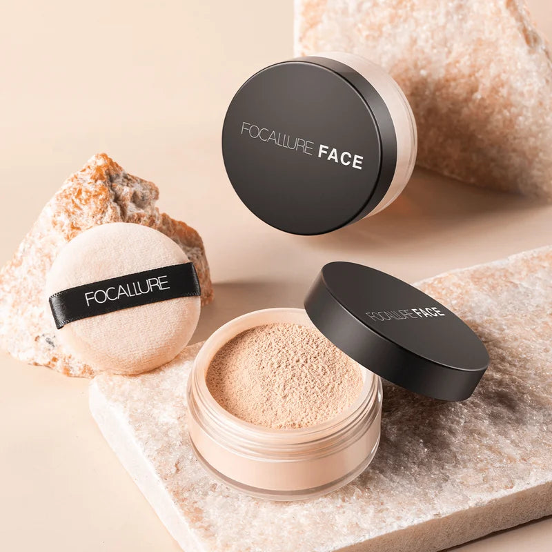 Translucent Loose Face Setting Powder Oil Control Natural Finish Makeup Powder