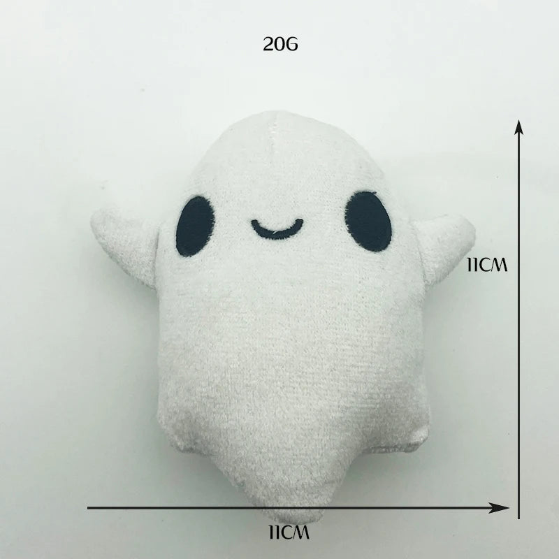 Halloween Kawaii Bat Plush Toys with Slippers Cute Cartoon Ghost Dolls Kids Gift