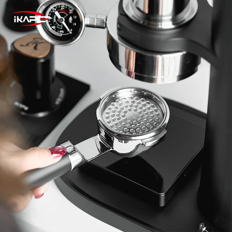 Bottomless Coffee Portafilter for 54mm & 58mm Espresso Machines - Stainless Steel