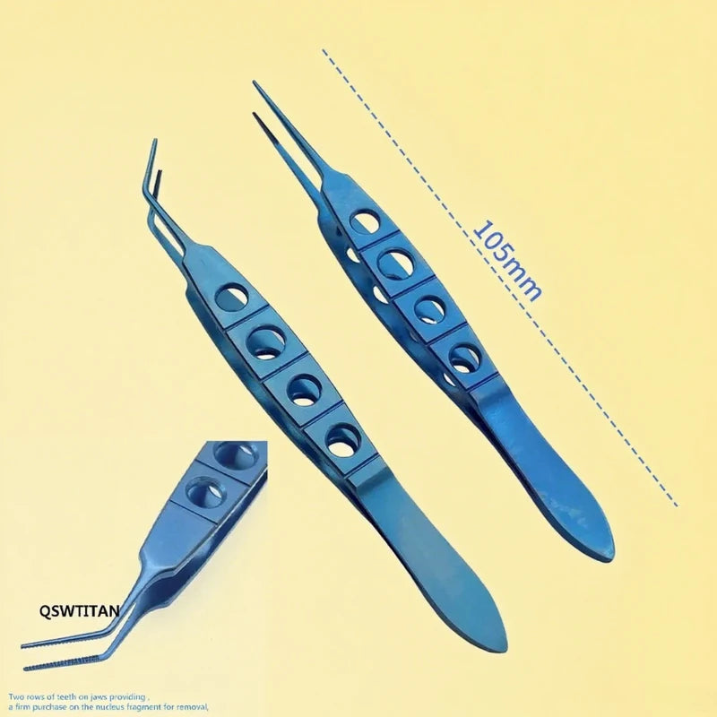Titanium Ophthalmic Nucleus Fragment Forceps Eye Surgery Instrument