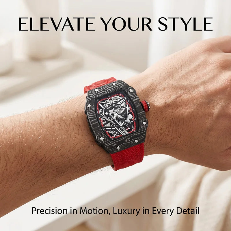 Unisex Ultra-Thin Quartz Watch with Luminous Display and Nylon Strap – Trendy Fashion Accessory for Men and Women