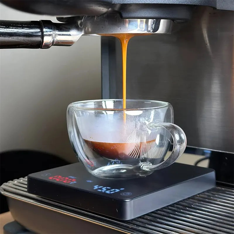 Mini Coffee Scale with Timer and Auto Tare - Touch Sensor & Silicone Cover
