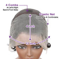 Pixie Cut Wigs for Black Women Human Hair Short Lace Front Bob Wigs T Part 13x4