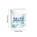 500g Waterproof Semi-Gloss Tile Paint for Bathroom & Kitchen Renovation