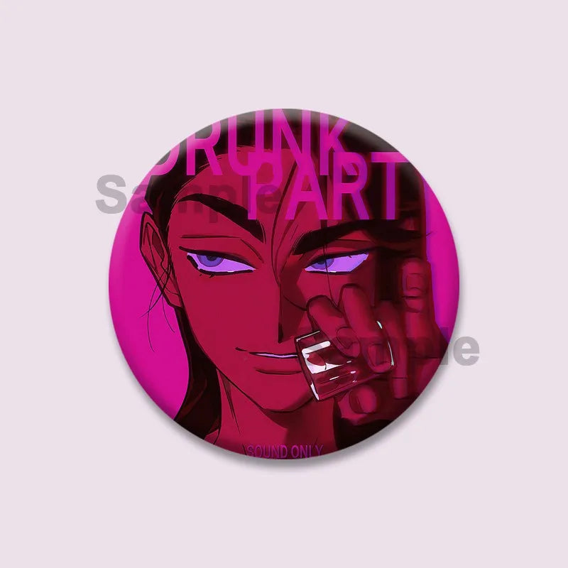 Anime Character Badge Pins Enamel Brooches for Backpack Clothes Accessories