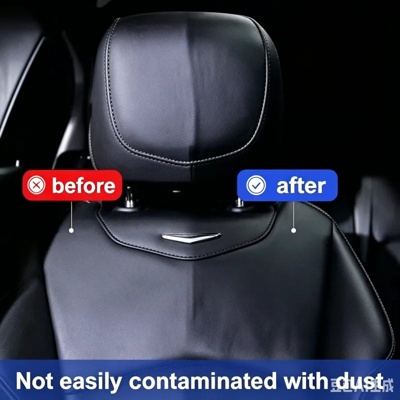 Crystal Clear Car Plastic Restorer for Interior & Exterior Panel Renovation Wax