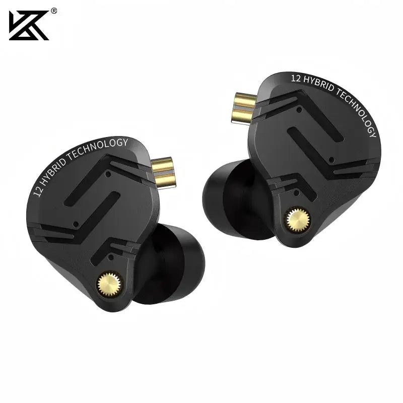 KZ ZS12 PRO X Hybrid In-Ear Monitors High-Performance Earphones with Detachable Cable