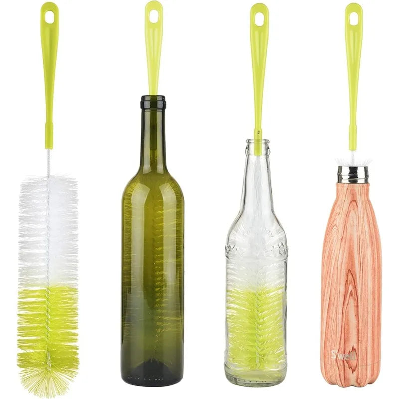 Bottle Brush Cleaner for Wine Beer Thermos Glass Long Narrow Neck Bottles