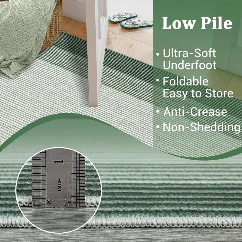 Large 8x10FT Abstract Area Rug for Living Room Bedroom Waterproof Plush Carpet