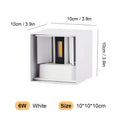 Outdoor Waterproof Aluminum LED Wall Light 12W/24W Porch Garden Interior