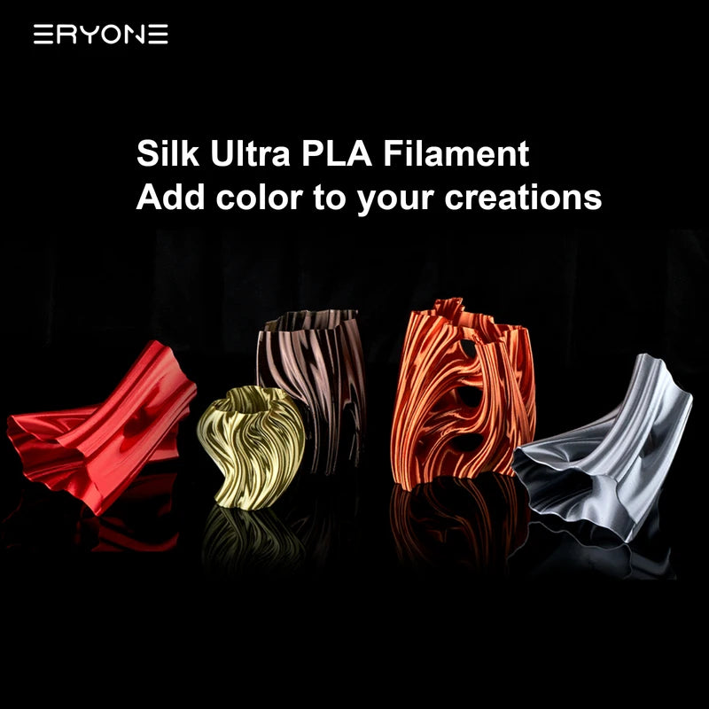 Ultra SILK PLA Filament 3D Printing 1.75mm 1Kg High-Quality for 3D Printer