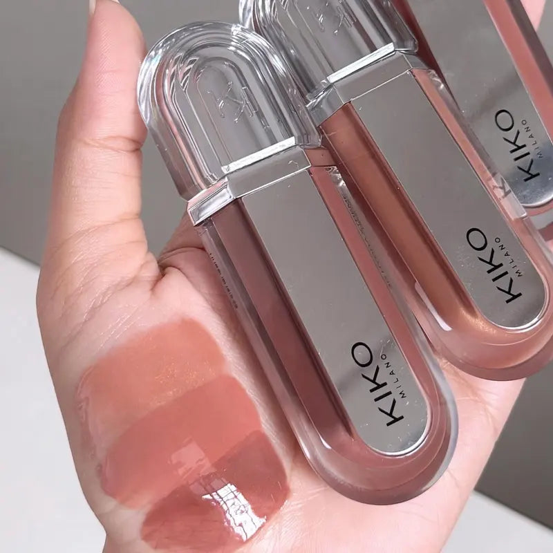 Hydrating Lip Gloss with Plumping & Long-Lasting Shine - Non-Sticky, Mirror Glass Finish