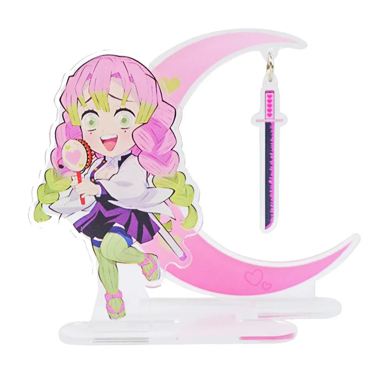 Anime Demon Slayer Acrylic Stand Figures Miniatures Manga Collectibles - Multiple Colors