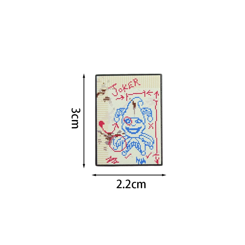 Joker Enamel Lapel Pin Brooch Game Badge Creative Collector's Gift