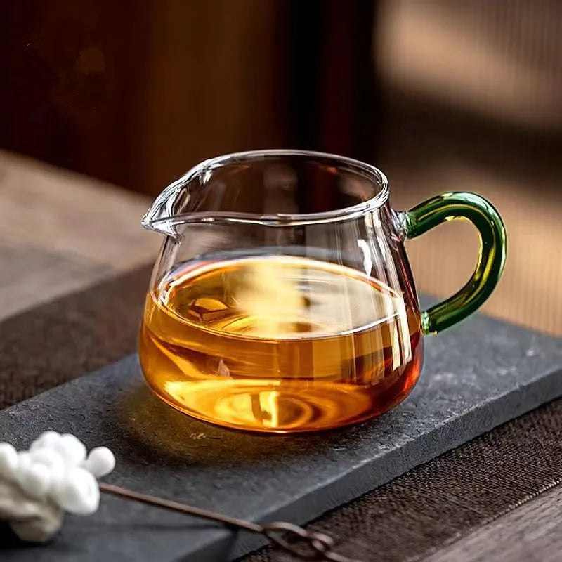 200ml Heat Resistant Glass Pourer Coffee Tea Dispenser for Kitchen Household Use