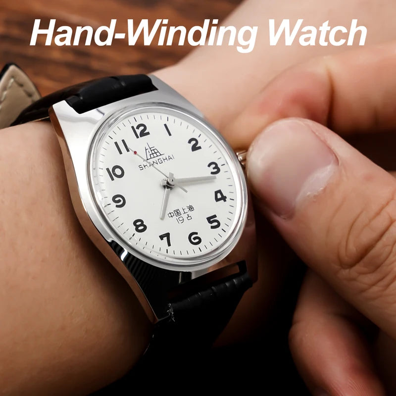 Vintage-Inspired Mechanical Men’s Wristwatch 36mm - Collectors & Enthusiasts