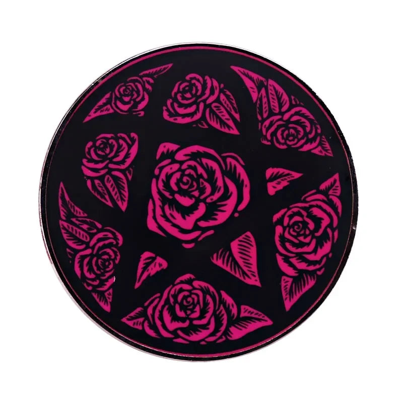 Music Badge Pin - Metal Collectible Brooch for Fans & Creative Decor