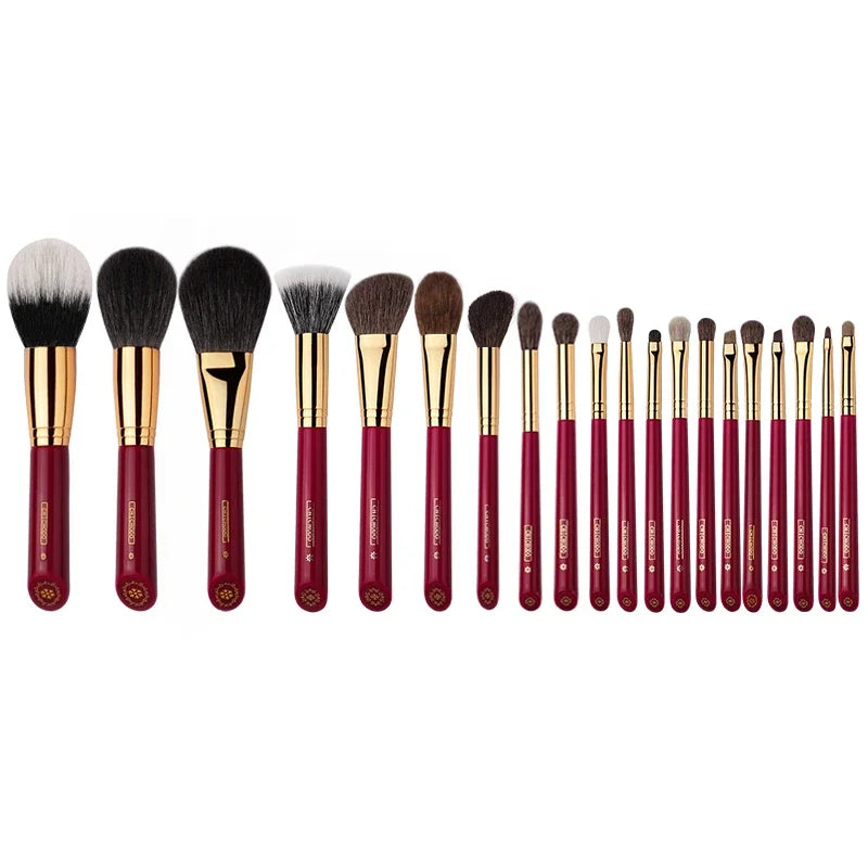 Luxury Makeup Brush Set with Animal Hair - Professional Beauty Tools