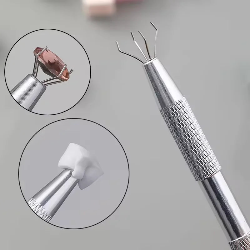 Nail Art Gradient Sponge Set with Grip Tool for Manicure DIY