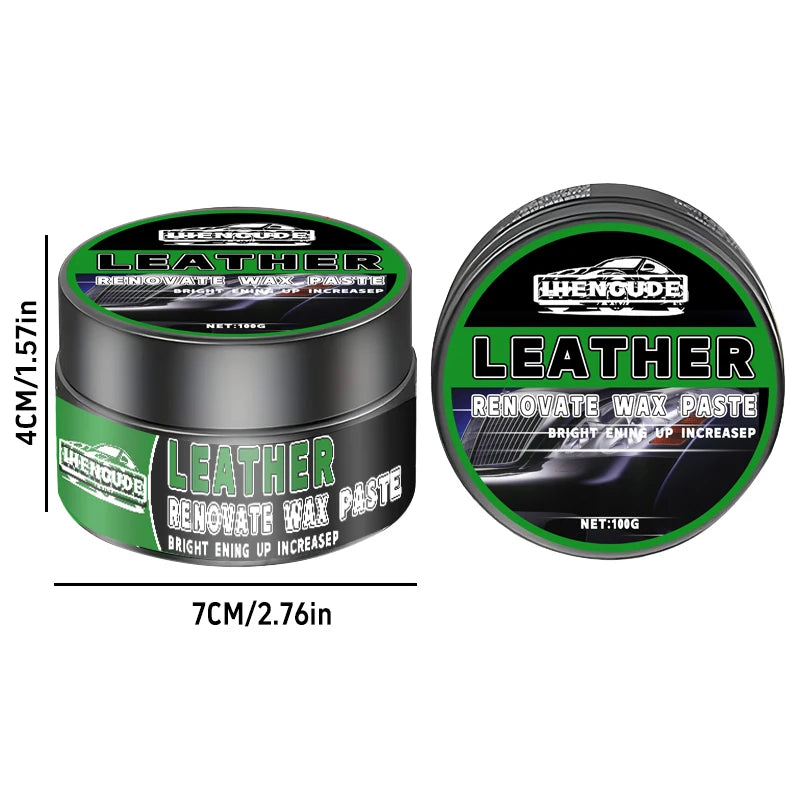 Car Polishing Wax 100g Nano Crystal Coating for Scratch Removal & Shine