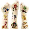 Party Supplies Sonic Birthday Theme Disposable Paper Plates Cups Utensils Set