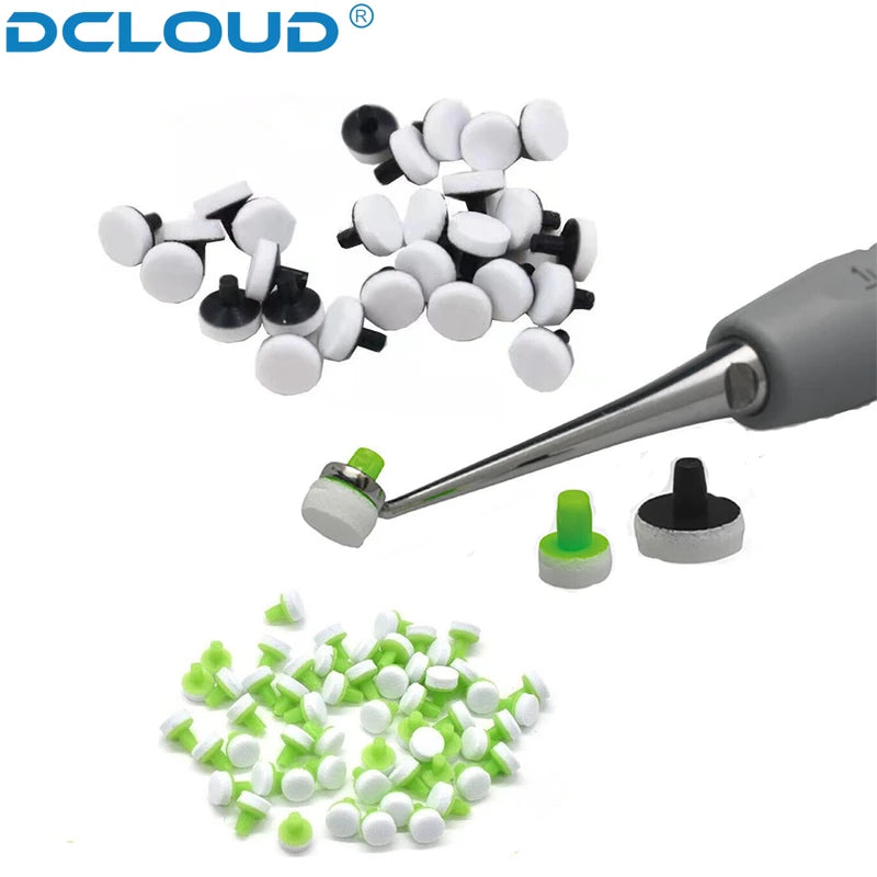 Dental Resin Filling Kit with Molding Tools Foam Pads Spatula & Cure Holder