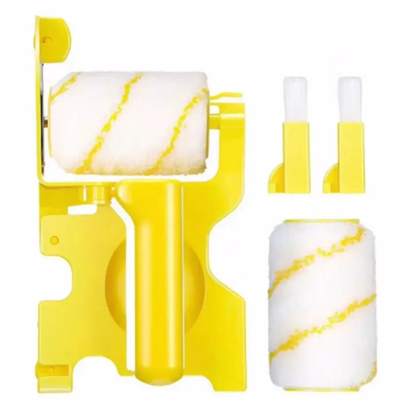 Paint Edger Roller Brush Set - Multi-Use Hand-Held Wall Repair Tool