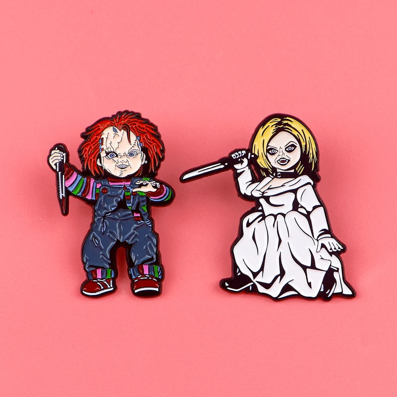Halloween Horror Enamel Lapel Pins for Backpack, Brooch, Badge, Jewelry Gift