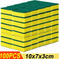 Non-Scratch Cleaning Sponge Set - Kitchen Dish & Pot Scrubbing Pads, 10-100PCS