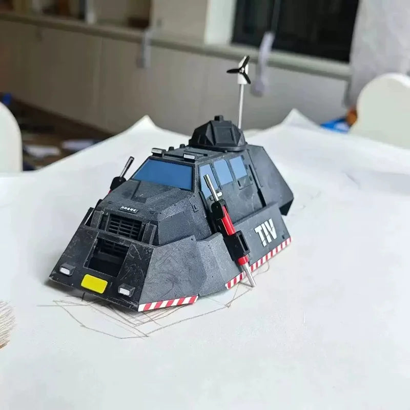 Delt Stor TIV2 Tornado Interceptor Vehicle Model - Movable & Liftable Toy Truck