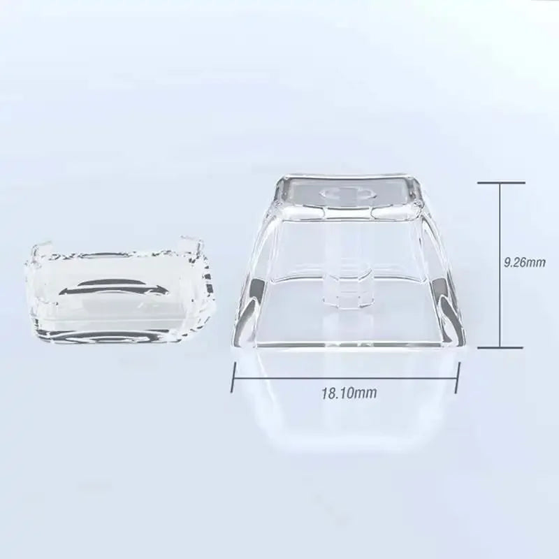 Anime Themed Keycap Set for Mechanical Keyboard - Custom Transparent Characters