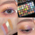 40-Color Eyeshadow Palette with Matte and Glossy Finishes - Vibrant Multi-Color Makeup Set