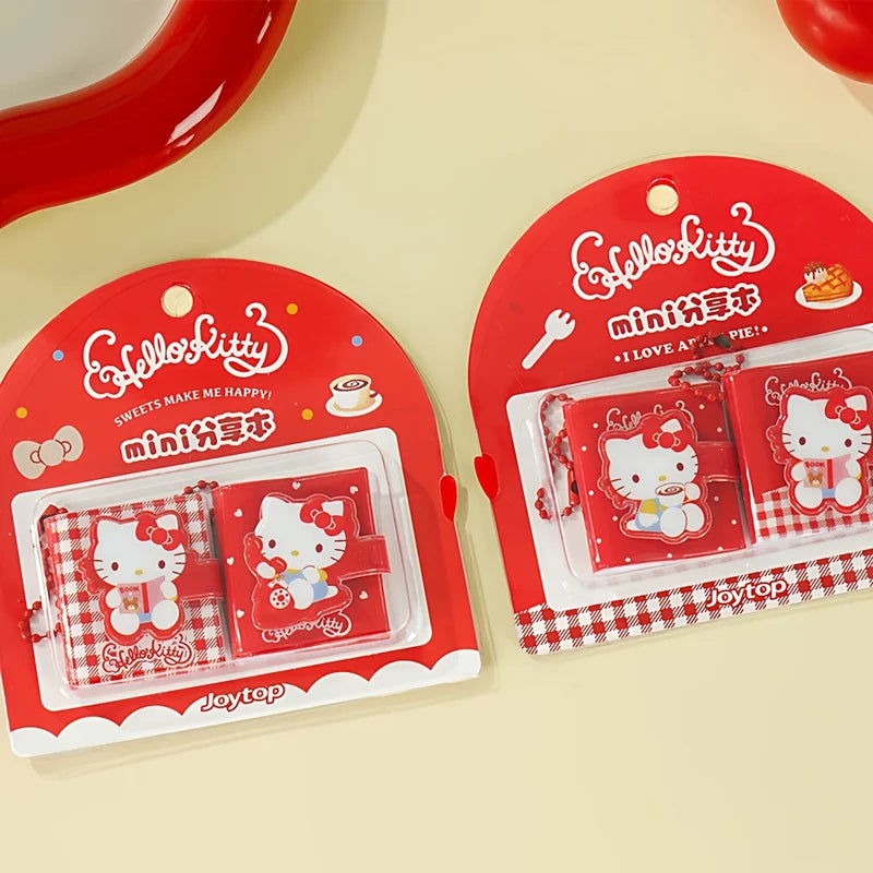 Hello Kitty Notebook - Sanrio Pocket Notepad Travel Sketchbook Diary Gift