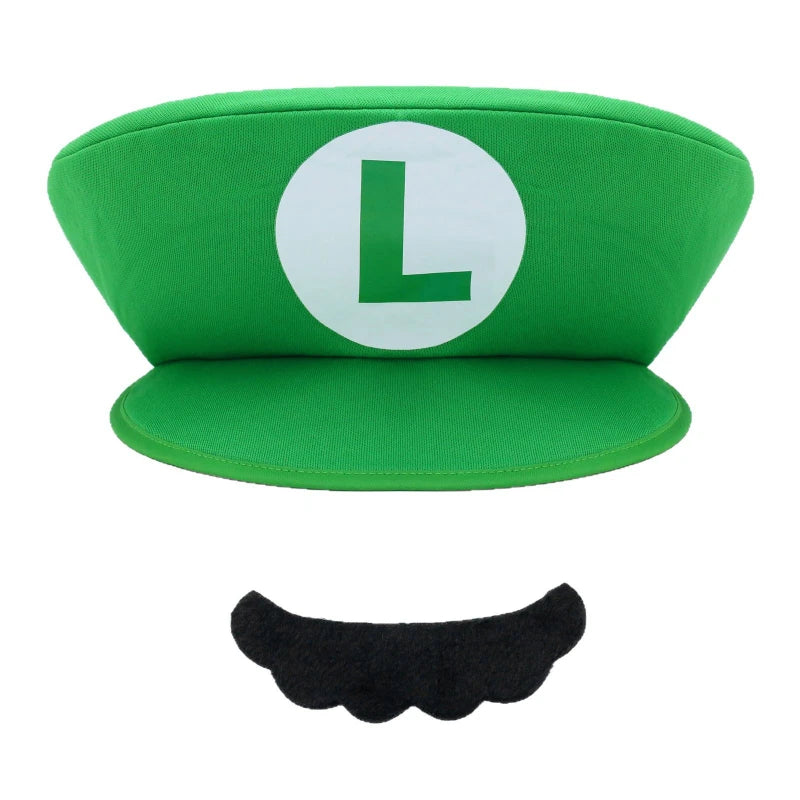 Kids Cartoon Costume Hat with Mustache Halloween Party Accessories - Unisex
