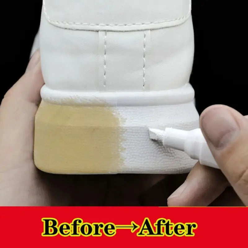Waterproof Shoe Repair Pen for Stains, Yellowing & White Edges