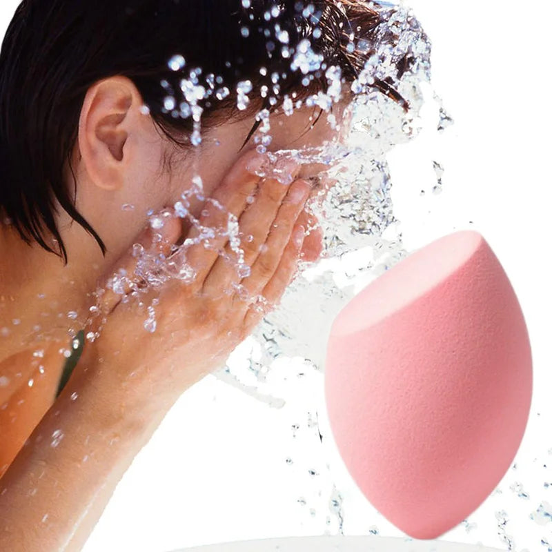 Water Drop Shape Makeup Sponge Blending Puff for Foundation & Powder