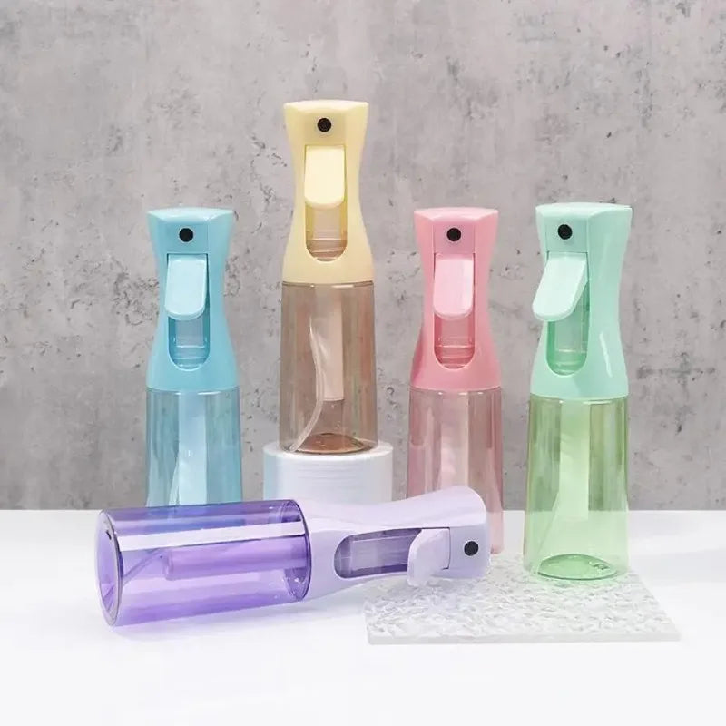 Portable 200ML Travel Spray Bottle with Continuous Mist Reusable for Beauty & Plants
