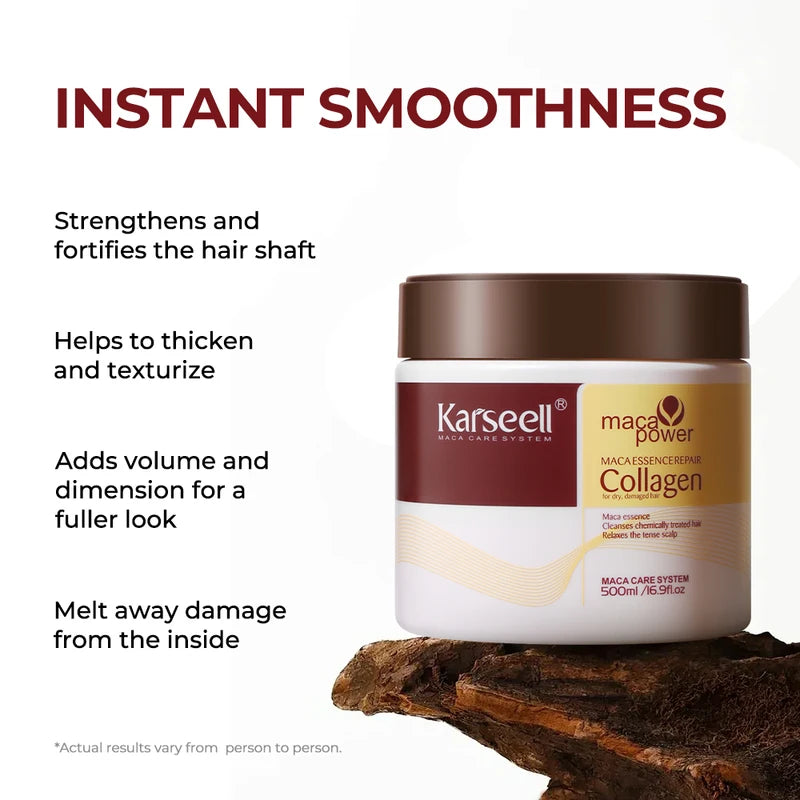 Deep Repair Collagen Hair Mask with Argan Oil for All Hair Types - 100ml